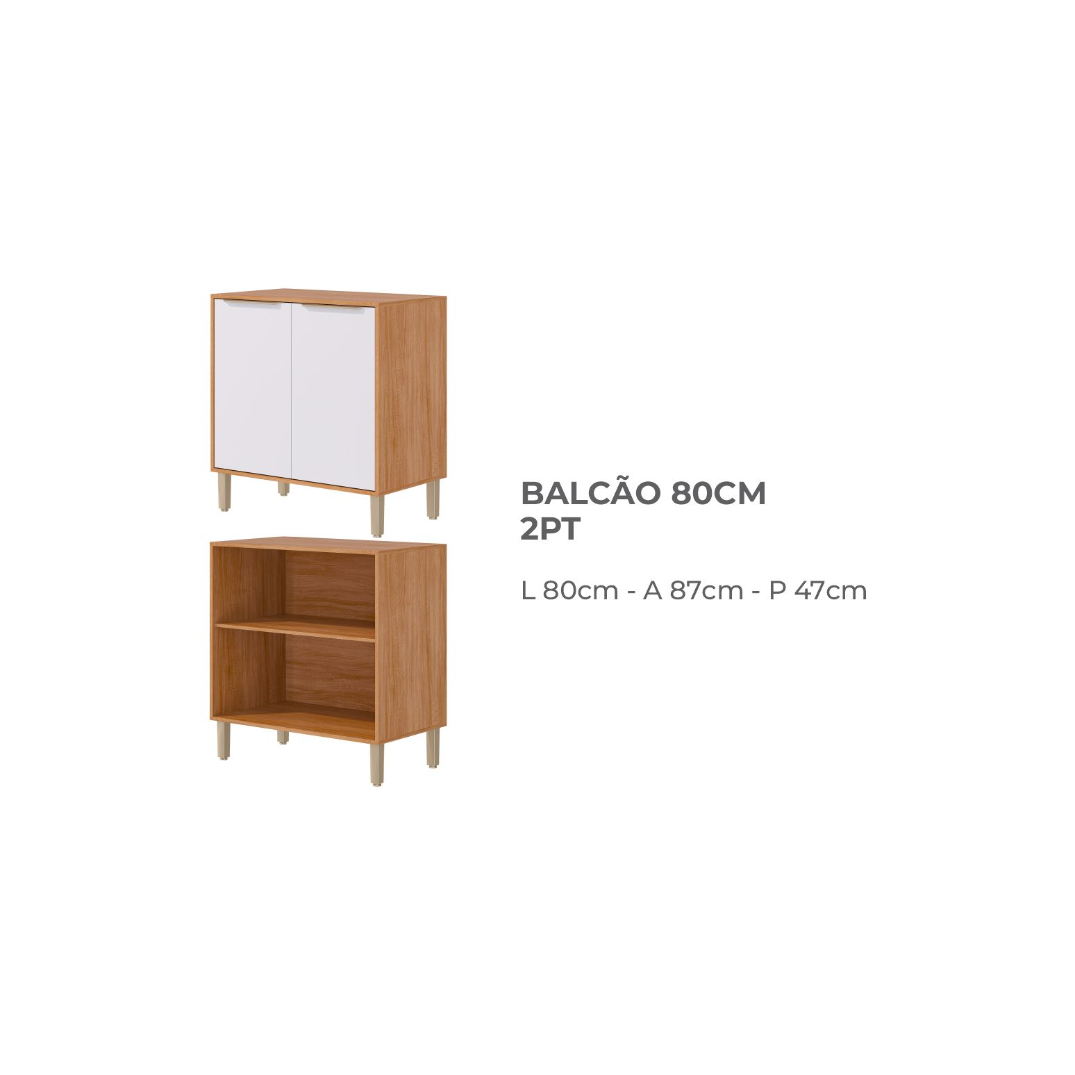 08 - BALCAO 80CM
