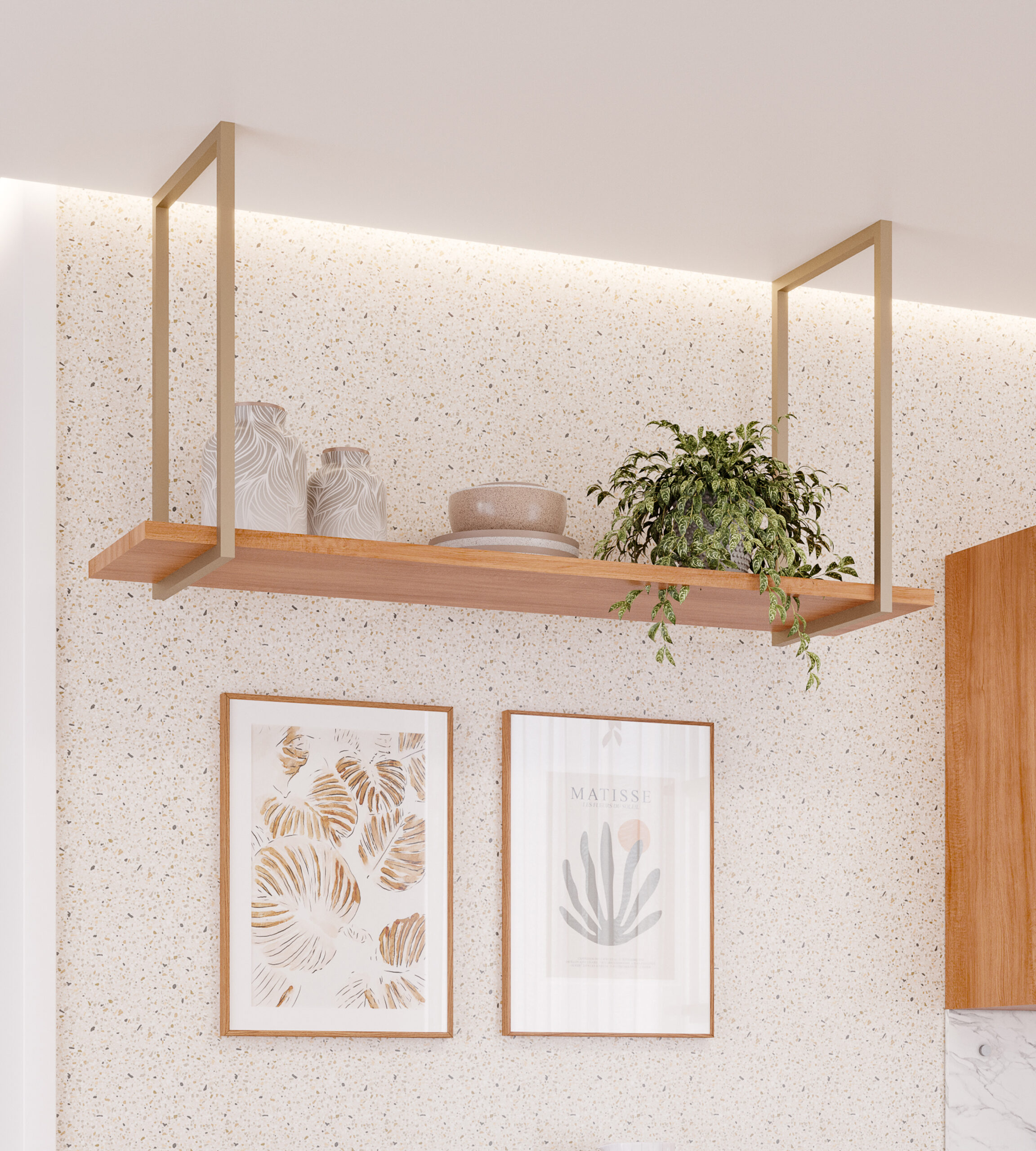 PRATELEIRA SUSPENSA CINAMOMO 2